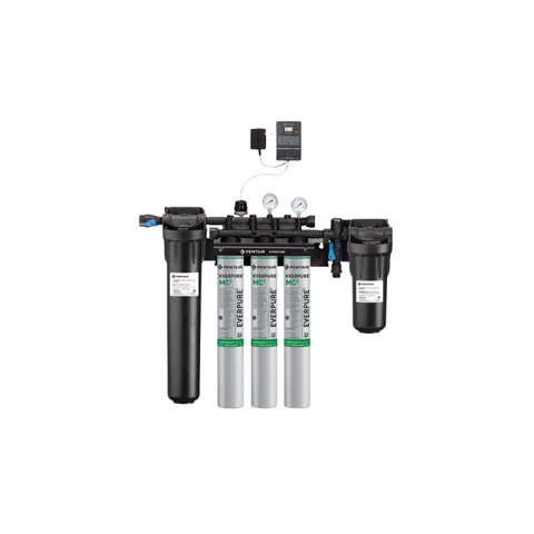 Everpure High Flow CSR Triple-MC2 Water Filtration System with E20 Prefilter – EV9328-06