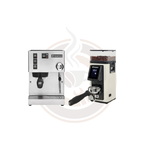 Rancilio Combo Silvia V6 Inox & Stile White