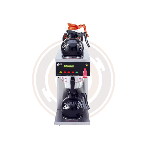 Curtis ALP3GT52 - G3 Alpha Decanter Coffee Brewers - 3 Decanter Station with 1 Lower and 2 Upper Warmers