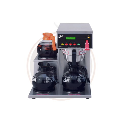 Curtis ALP3GTR63A000|ALP3GTL63A000 - G3 Alpha Decanter Coffee Brewers - 3 Decanter Station with 3 Lower Right|Left Warmers