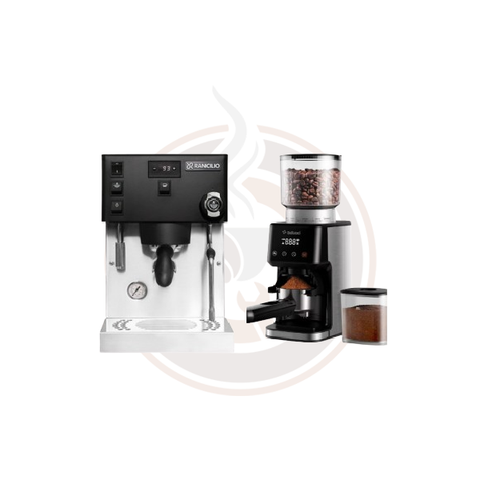 Rancilio Combo Silvia Pro X - Black & Casa grinder