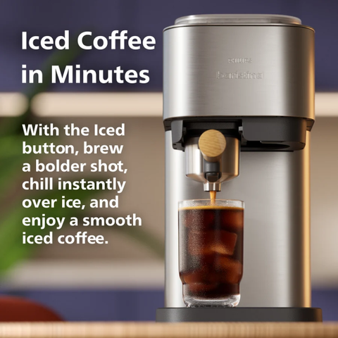 Philips Baristina Plus Semi-Automatic Espresso Machine Stainless Steel - BAR500/00