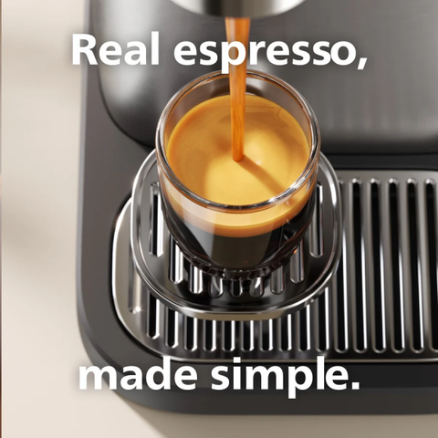 Philips Baristina Plus Semi-Automatic Espresso Machine Stainless Steel - BAR500/00