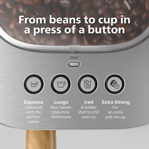 Philips Baristina Plus Semi-Automatic Espresso Machine Stainless Steel - BAR500/00