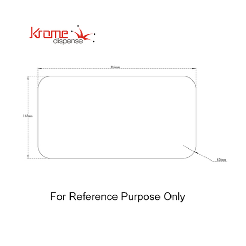 Counter Top Milk Pitcher Rinser with Drain Board