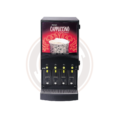 Curtis CAFEPC4 4 Station Café Primo Cappuccino with 4 lb Hoppers