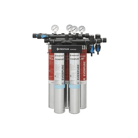 Pentair Everpure QC7i-7CLM+/7SI-D10 Water Filter System EV9278-41