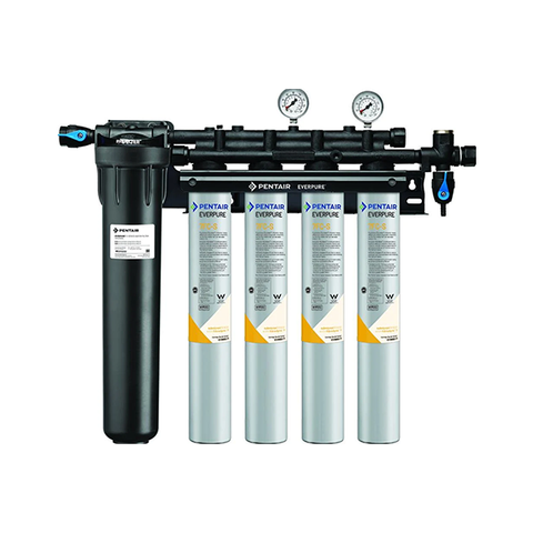 Pentair Everpure Insurice PF Quad 7FCS Water Filter System EV932774