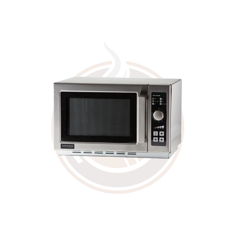 Amana RCS10DSE 1000w Commercial Microwave w/ Dial Control, 120v