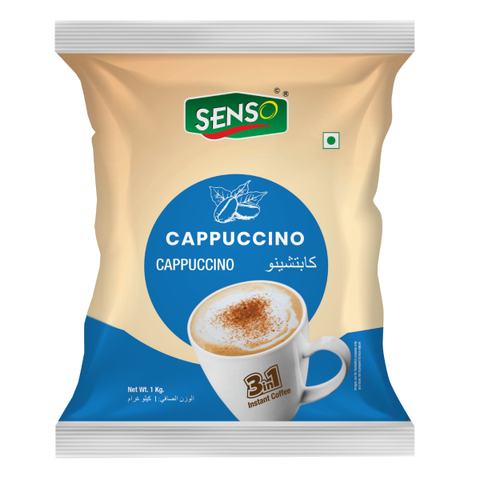 Coffee Premix Cappuccino Tea Vending Cold Coffee Premix Hot & Cold Coffee 1kg Senso Premix