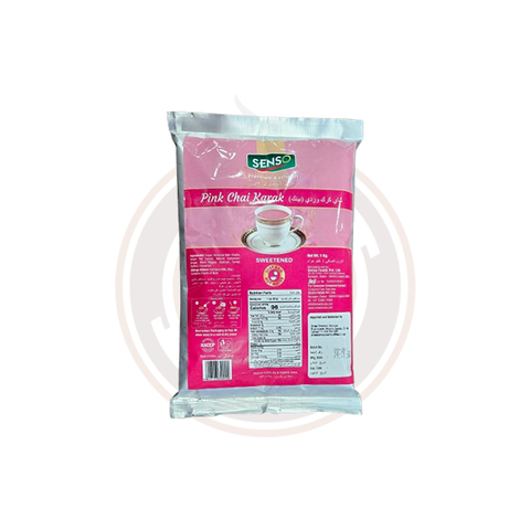 Pink Chai Tea Premix Tea Vending Sweetened Pink Chai Karak 1kg Senso Tea Premix