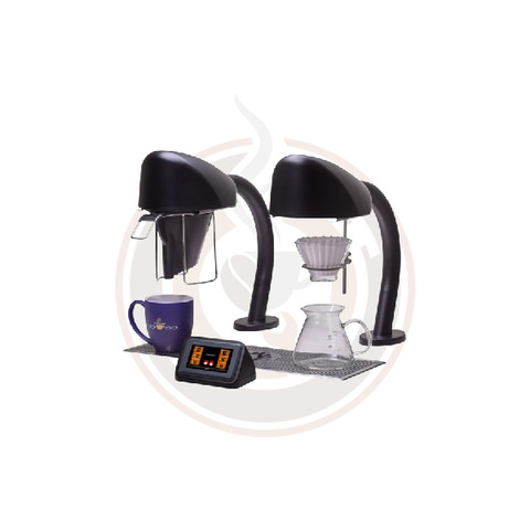 Curtis G4 Seraphim Single Cup Coffee Brewer - Twin Single Cup Undercounter Coffee Brewer - SERA2B|SERA2W