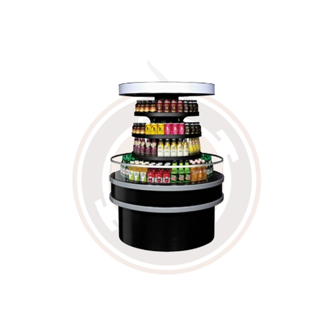 TIOM-48RRB-N Open Display Merchandisers Island Cases