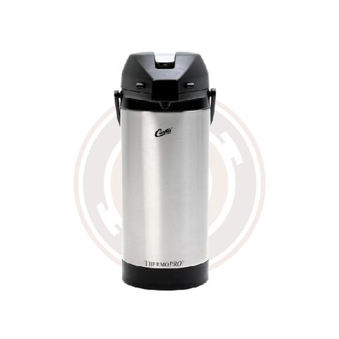 Curtis TLXA0101S000 - 1.0 Gallon SS Exterior/Liner Airpot with Lever Handle