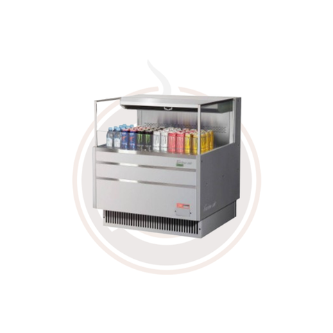 TOM-36L-UF-S-1S-N Open Display Merchandisers Horizontal Cases