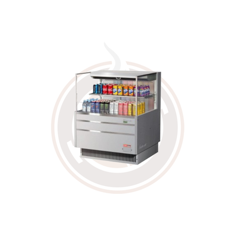 TOM-36L-UF-S-2S-N Open Display Merchandisers Horizontal Cases
