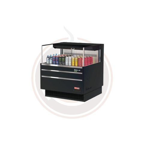 TOM-36L-UF-W(B)-1S-N Open Display Merchandisers Horizontal Cases