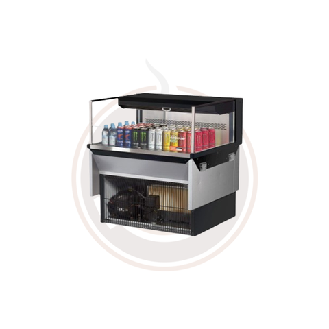 TOM-36L-UF-W(B)-1SI-N Open Display Merchandisers Horizontal Cases
