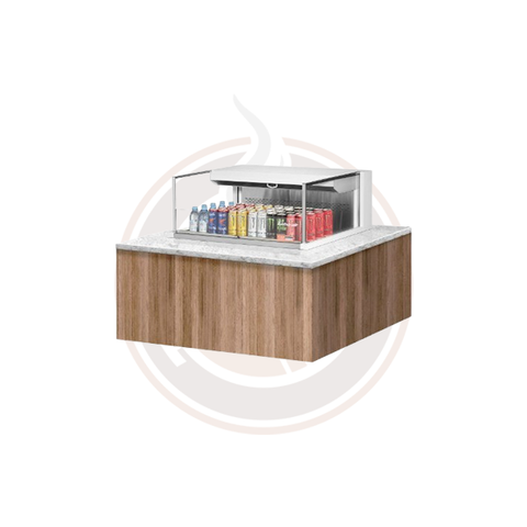 TOM-36L-UF-W(B)-1SI-N Open Display Merchandisers Horizontal Cases