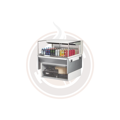 TOM-36L-UF-W(B)-1SI-N Open Display Merchandisers Horizontal Cases