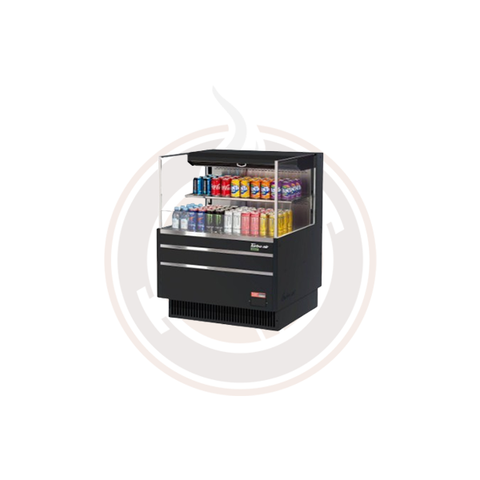 TOM-36L-UF-W(B)-2S-N Open Display Merchandisers Horizontal Cases