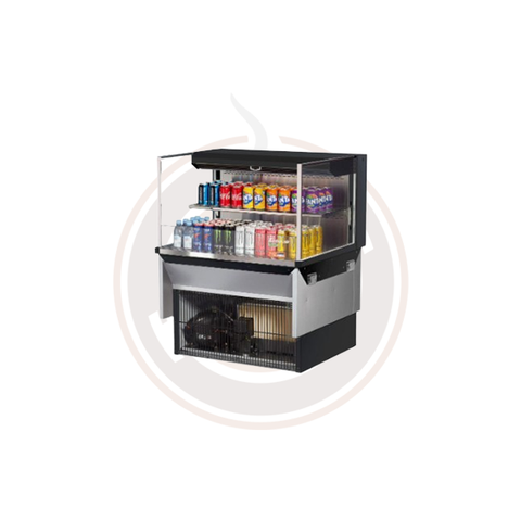TOM-36L-UF-W(B)-2SI-N Open Display Merchandisers Horizontal Cases