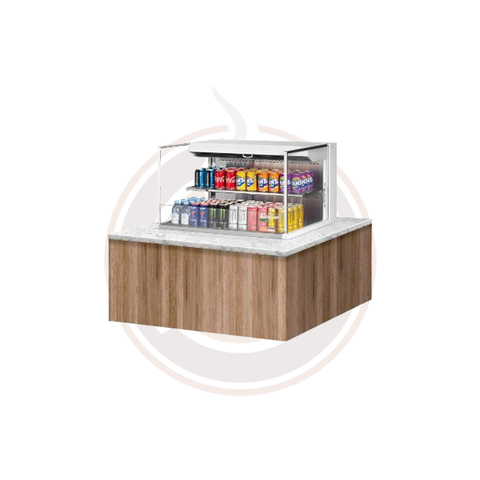 TOM-36L-UF-W(B)-2SI-N Open Display Merchandisers Horizontal Cases