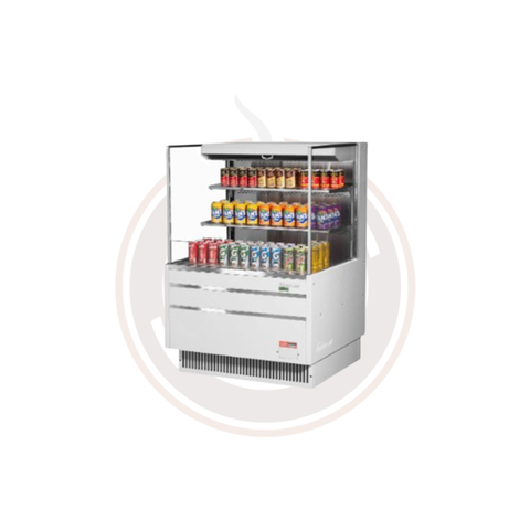 TOM-36L-UF-W(B)-3S-N Open Display Merchandisers Horizontal Cases