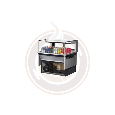 TOM-36L-UFD-S-1SI-N Open Display Merchandisers Horizontal Cases