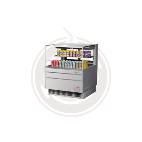 TOM-36L-UFD-S-2S-N Open Display Merchandisers Horizontal Cases