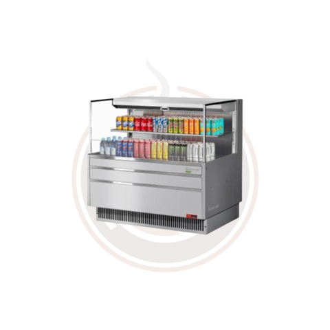 TOM-48L-UF-S-2S-N Open Display Merchandisers Horizontal Cases