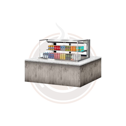 TOM-48L-UFD-S-2SI-N Open Display Merchandisers Horizontal Cases