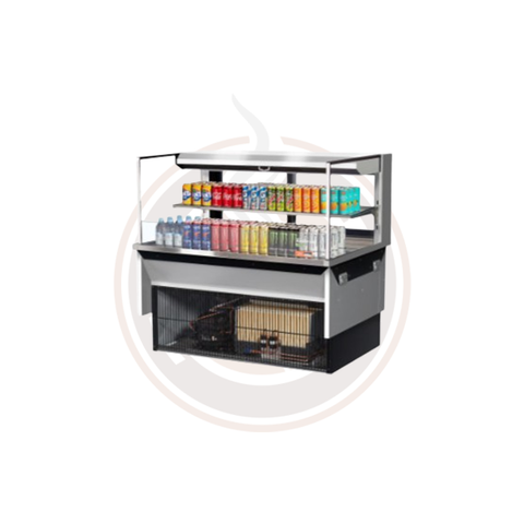 TOM-48L-UFD-S-2SI-N Open Display Merchandisers Horizontal Cases