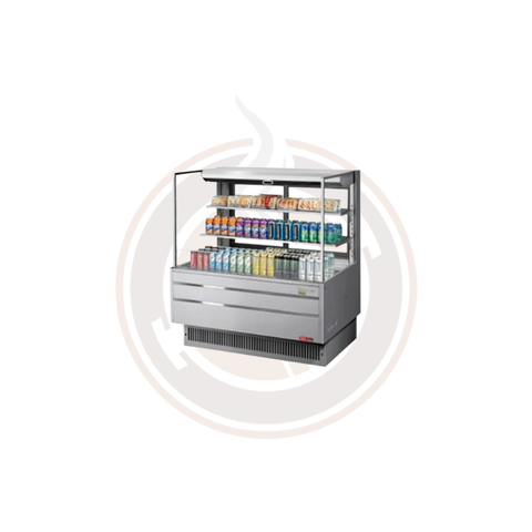 TOM-48L-UFD-S-3S-N Open Display Merchandisers Horizontal Cases