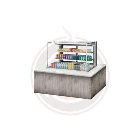 TOM-48L-UFD-S-3SI-N Open Display Merchandisers Horizontal Cases
