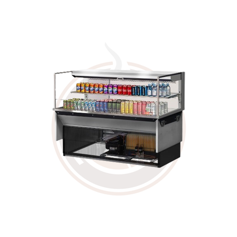 TOM-60L-UF-S-2SI-N Open Display Merchandisers Horizontal Cases