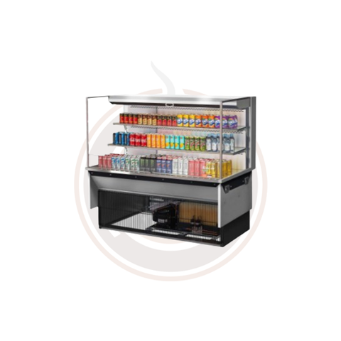 TOM-60L-UF-S-3SI-N Open Display Merchandisers Horizontal Cases