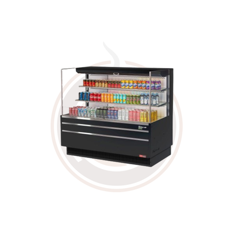 TOM-60L-UF-W(B)-3S-N Open Display Merchandisers Horizontal Cases