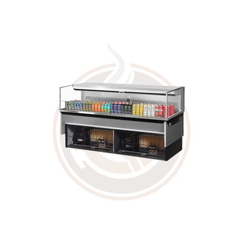 TOM-72L-UF-S-1SI-N Open Display Merchandisers Horizontal Cases