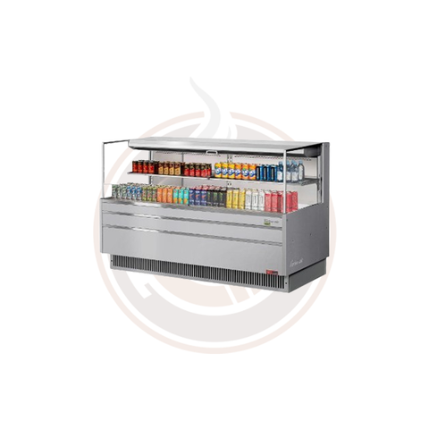 TOM-72L-UF-S-2S-N Open Display Merchandisers Horizontal Cases