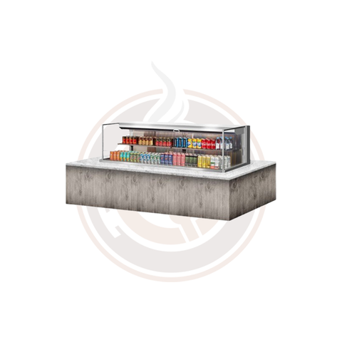 TOM-72L-UF-S-2SI-N Open Display Merchandisers Horizontal Cases
