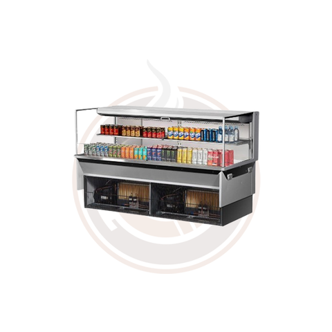 TOM-72L-UF-S-2SI-N Open Display Merchandisers Horizontal Cases