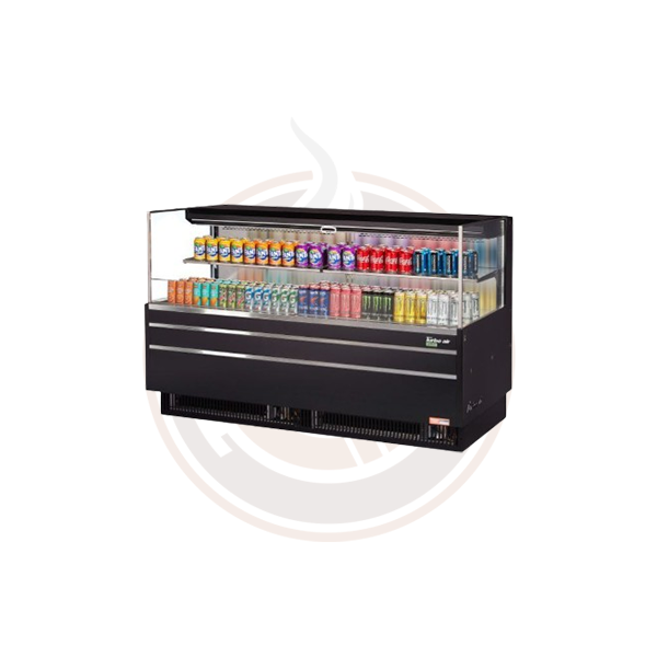 TOM-72L-UF-W(B)-2S-N Open Display Merchandisers Horizontal Cases ...