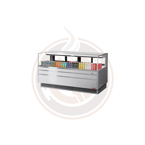 TOM-72L-UFD-S-1S-N Open Display Merchandisers Horizontal Cases