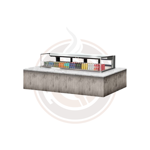 TOM-72L-UFD-S-1SI-N Open Display Merchandisers Horizontal Cases