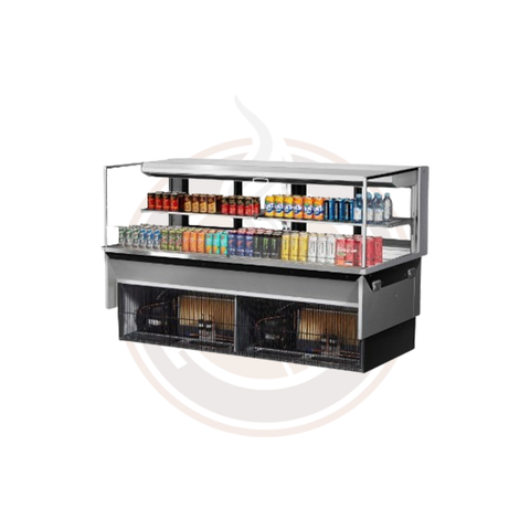 TOM-72L-UFD-S-2SI-N Open Display Merchandisers Horizontal Cases