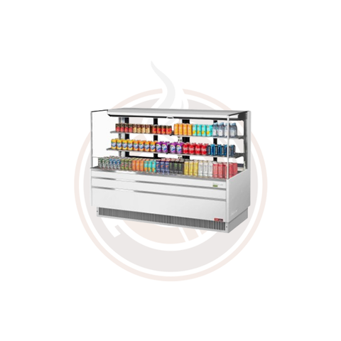 TOM-72L-UFD-W(B)-3S-N Open Display Merchandisers Horizontal Cases