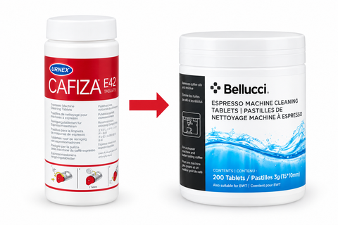 Cleaning tablets for coffee module Thermoplan BW3 (E42) [DISCONTINUED] - REPLACE BY Bellucci Espresso Machine Cleaning Tablets 3g (200 Count)