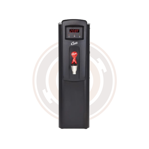 Curtis WB5N/WB5NB - 5.0 Gal. Electric Narrow Hot Water Dispenser with Aerator and Lower Faucet (Black/Red)