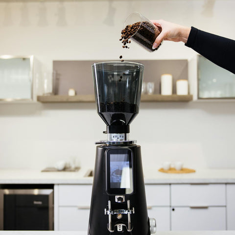 Bellucci Preciso 74 Commercial Espresso Grinder – 74mm Titanium Burrs, On-Demand Precision, Touch Screen Control